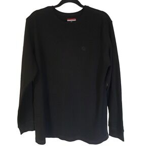 AKADEMICS WAFFLE KNIT THERMAL SIZE XL BLACK